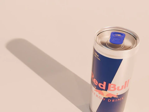 penindas merah Model 3D