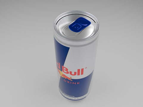 Redbully 3Dモデル