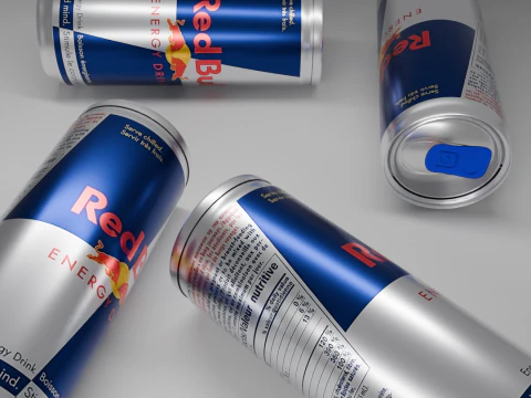 penindas merah Model 3D