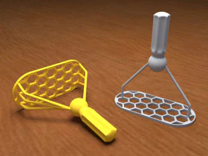 Concetto di schiacciapatate Modello di stampa 3D