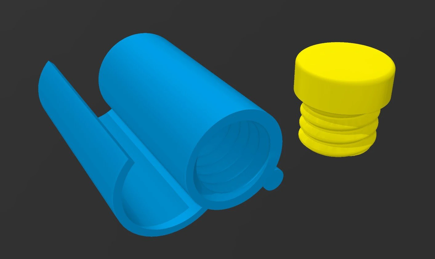 Smartphone Holder Tube Cable Storage Container Stand 3D Print Model .c4d .max .obj .3ds .fbx .stl .blend 