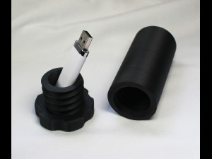 Storage Tube Cylinder Box Container Modello di stampa 3D
