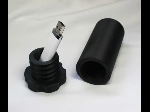 Aufbewahrungsrohr-Zylinderbox-Beh&auml;lter 3D Druckmodell