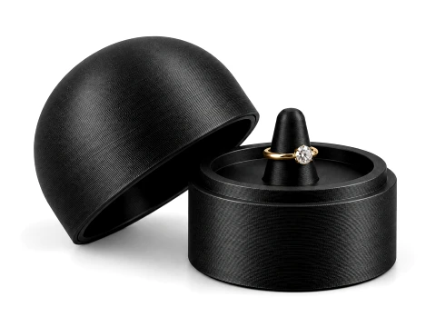 Ring Storage Box Container Cover Modello di stampa 3D