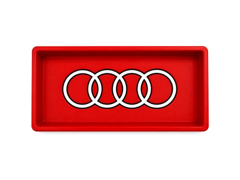 Audi Logo Tray Organization Box Model do druku 3D