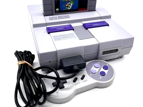 Super Nintendo Controller Tray Art Gamer Organizer 3D Print Model