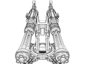 Turret 3D Modell