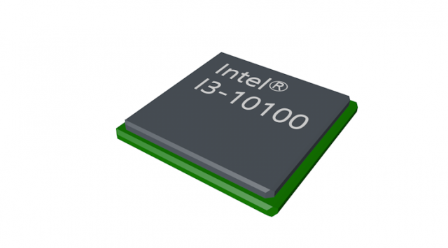 Processor Modèle 3D .c4d .max .obj .3ds .fbx .stl .blend 
