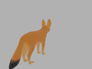 Fox Fennec 3D 模型