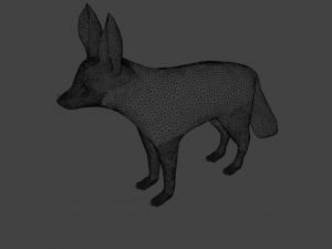 Fox Fennec 3D 模型