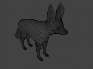 Fox Fennec 3D 模型