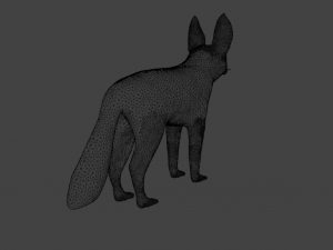 Fox Fennec 3D 模型