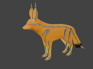 Fox Fennec 3D 模型