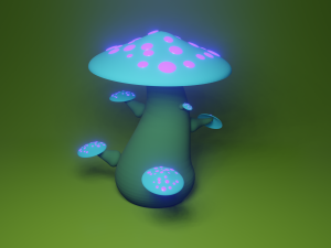Nuclear mushroom 3Dモデル