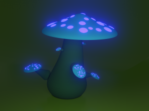 Nuclear mushroom 3Dモデル