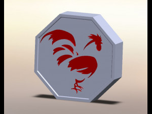 Rooster Talisman from Jackie Chan Adventures 3D Print Model