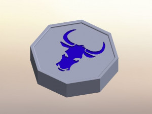Ox Talisman from Jackie Chan Adventures 3D-printmodel