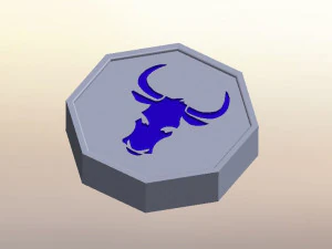 Ox Talisman from Jackie Chan Adventures 3D Print Model