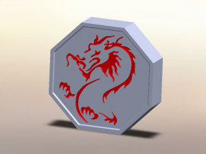 Dragon Talisman from Jackie Chan Adventures 3D Print Model