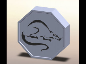 Rat Talisman from Jackie Chan Adventures 3D Print Model