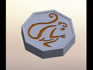 Monkey Talisman from Jackie Chan Adventures 3D Print Model