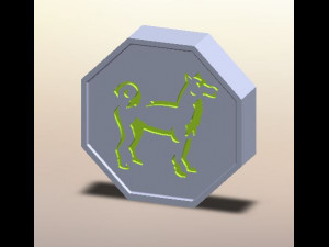 Dog Talisman from Jackie Chan Adventures 3D Print Model