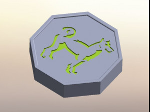 Dog Talisman from Jackie Chan Adventures 3D Print Model