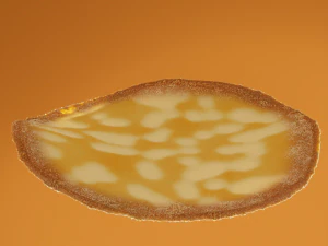 Русские блины 4k tiff pbr текстуры кино 4d модель материала с красным смещением 3D Модель