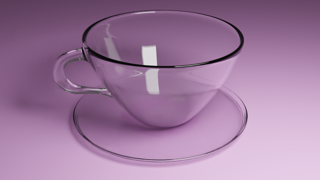 Cup for a tea 3D Модель .c4d .max .obj .3ds .fbx .stl .blend 