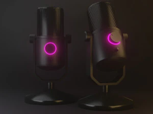 Microphone Thronmax 3D Model