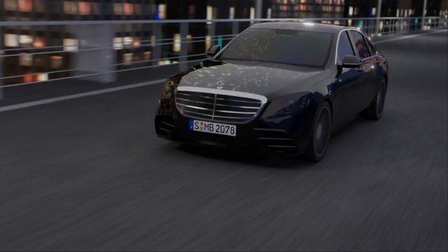 Mercedes 3D Model .c4d .max .obj .3ds .fbx .stl .blend 