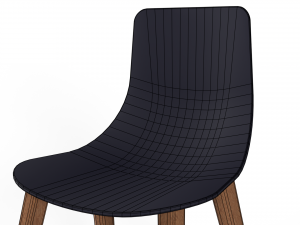 Altzo943 Chair architonic Modello 3D
