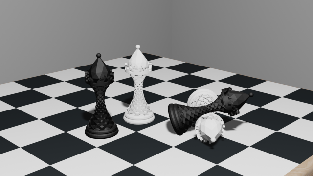 Paradigm Chess30 - Dragon Bishop 3D Printable 3D Print Model .c4d .max .obj .3ds .fbx .stl .blend 