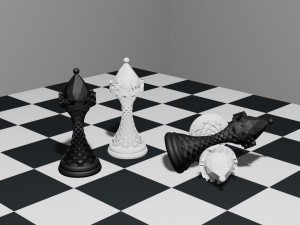 Paradigm Chess30 - Dragon Bishop 3D Printable 3D Print Model