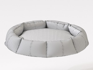 Beds for dogs and cats 3D Model