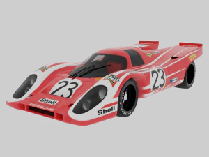 PORSCHE 917K 3D Model