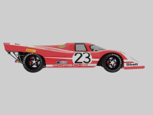 PORSCHE 917K 3D Model