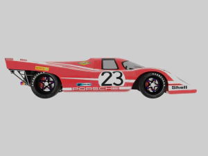 PORSCHE 917K 3D Model