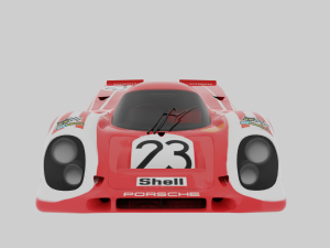 PORSCHE 917K 3D Model
