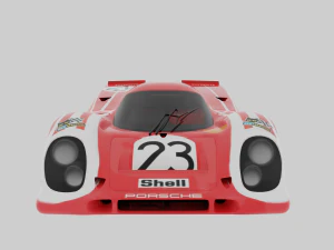 PORSCHE 917K 3D Model