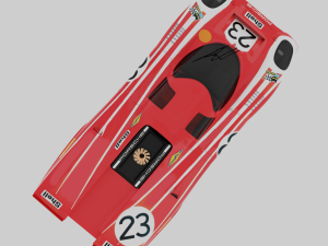 PORSCHE 917K 3D Model