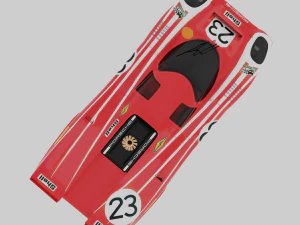 PORSCHE 917K 3D Model