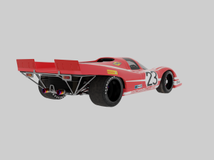 PORSCHE 917K 3D Model