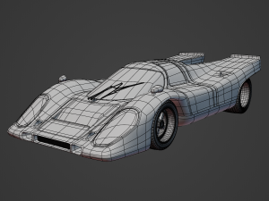 PORSCHE 917K 3D Model