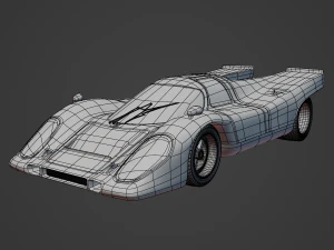 PORSCHE 917K 3D Model