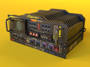 BIOX23001 Console 3D Model