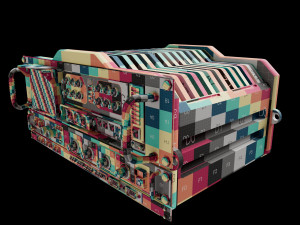 BIOX23001 Console 3D Model
