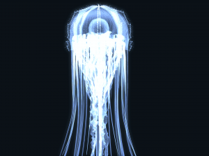 Animated jellyfish 3D मॉडल