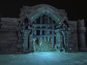 Dungeons castle alcazar barbacan Modèle 3D