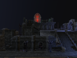 Dungeons castle alcazar barbacan Modèle 3D